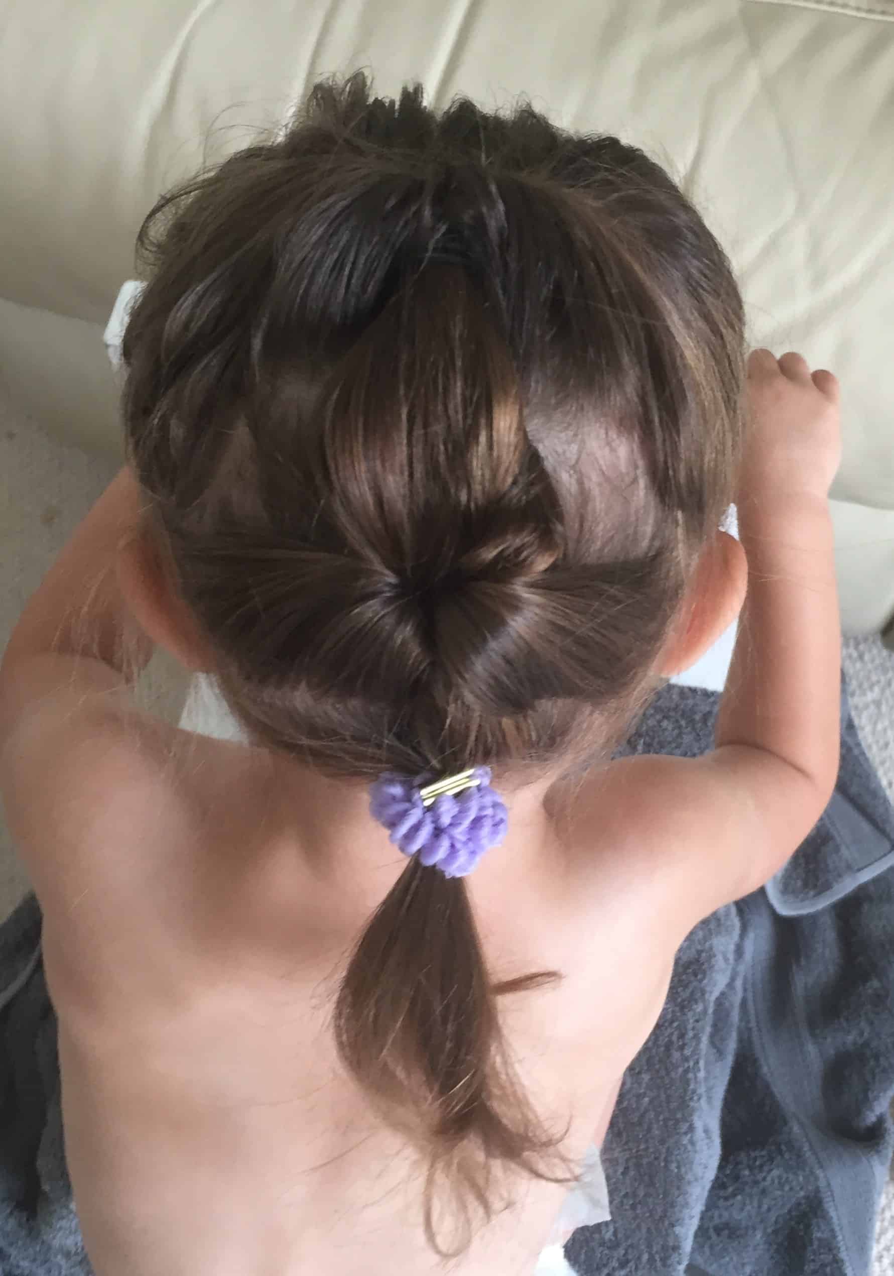 layered ponytail