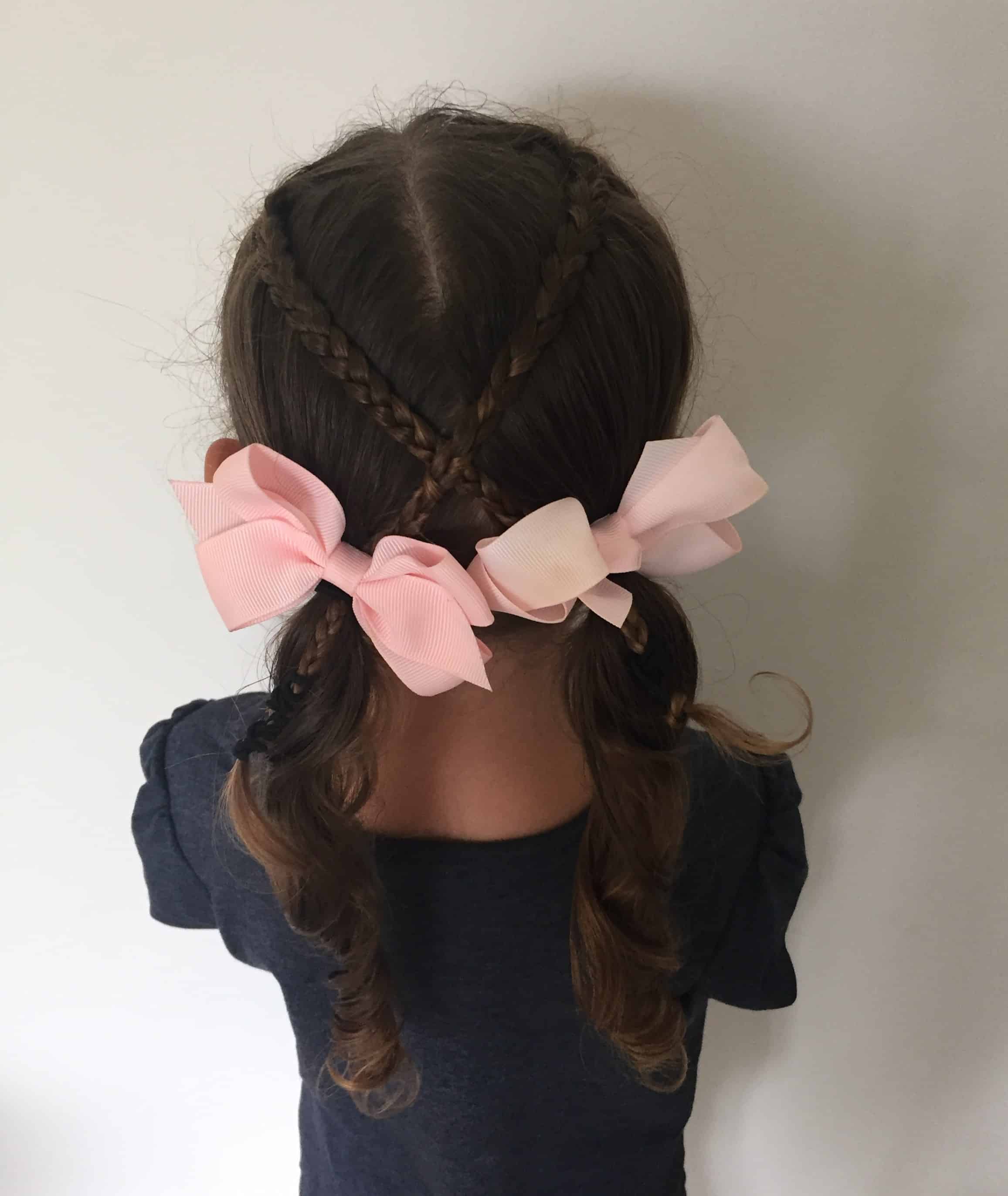 micro plait bunches