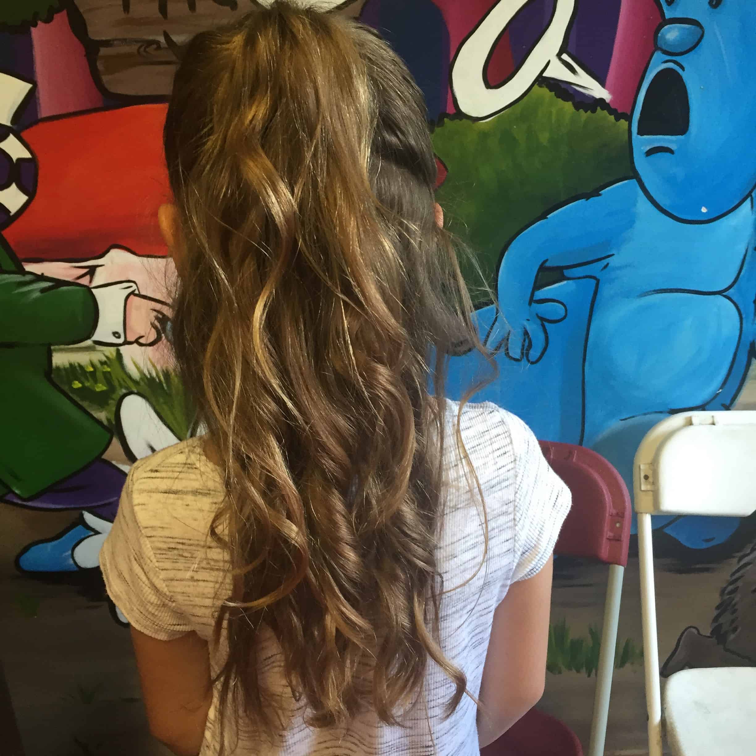 DIY soft curls