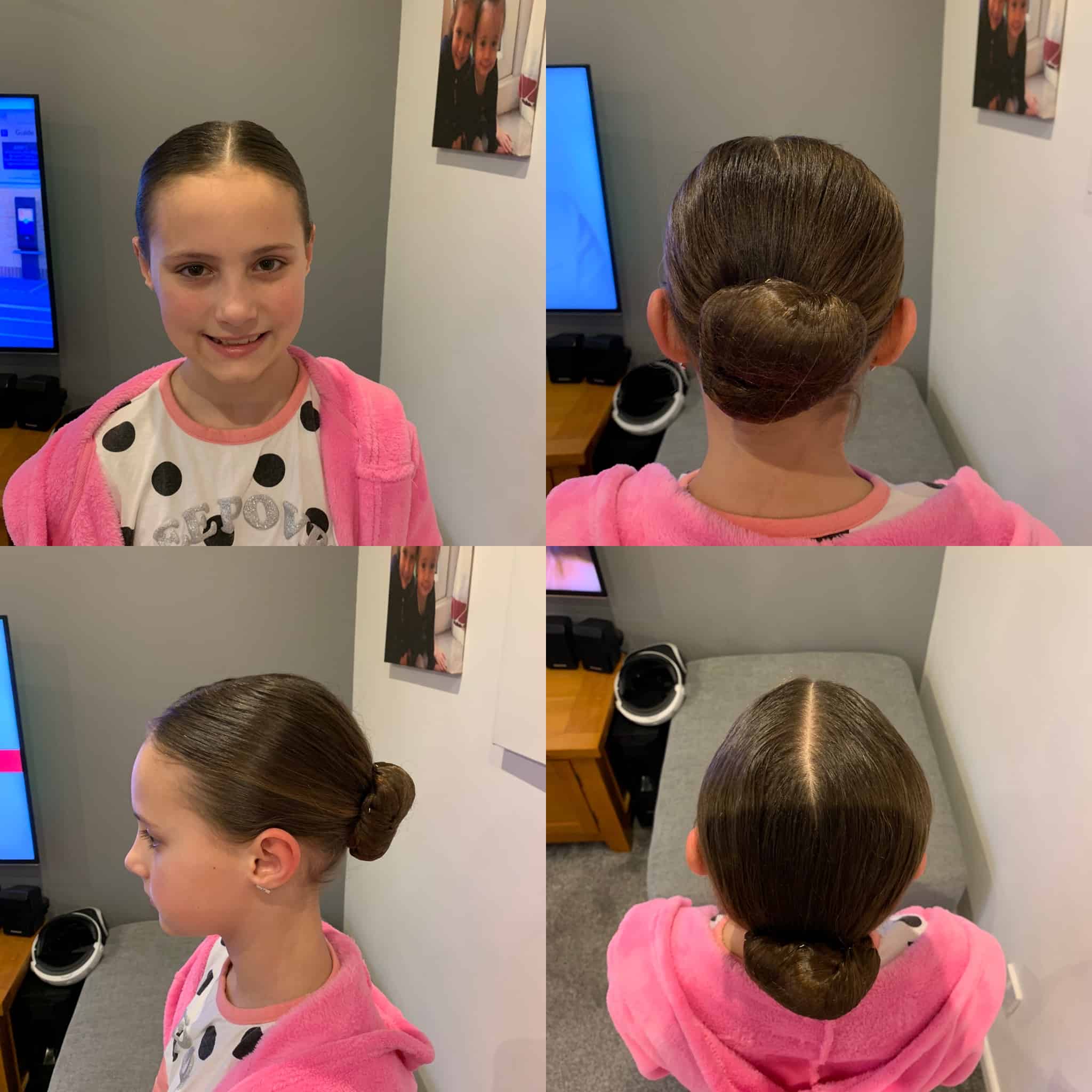 Low ballet bun Low ballet bun