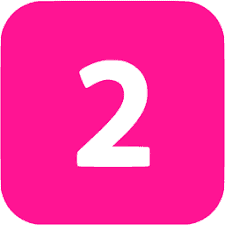 number 2 pink