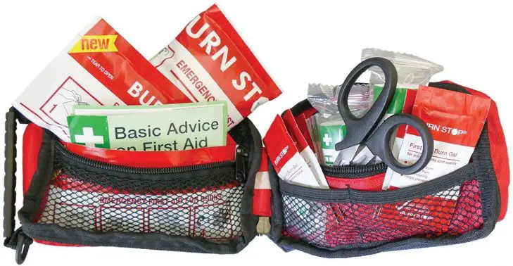 burns first aid kit